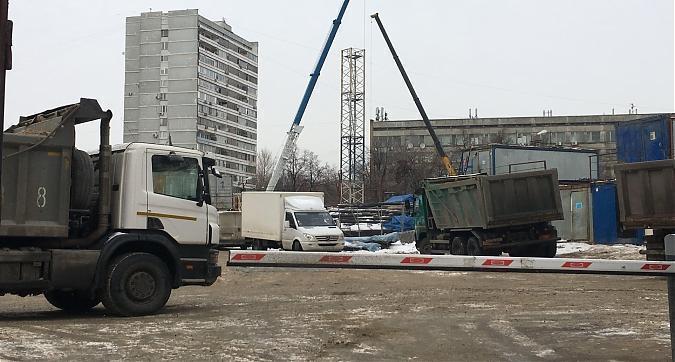 Жилой комплекс Вавилова 4 - вид на строительную площадку с улицы Вавилова Квартирный контроль