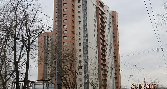ЖК Яуза Парк - вид с Краснобогатырской улицы Квартирный контроль