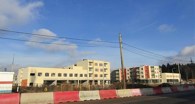 ЖК Шолохово - вид на корпуса 1 и 2 с южной стороны Квартирный контроль
