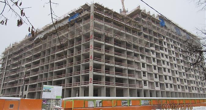ЖК Михайлова 31, монолитные работы - вид с улицы Михайлова, фото 2 Квартирный контроль