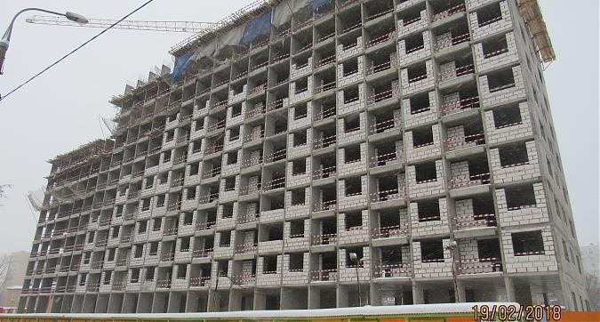 ЖК Михайлова 31, монолитные работы - вид с улицы Михайлова, фото 6 Квартирный контроль