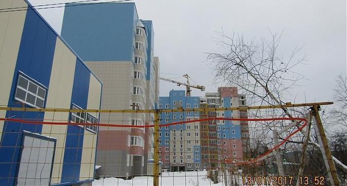 ЖК Сходня парк - вид на корпус 1 с северной стороны Квартирный контроль