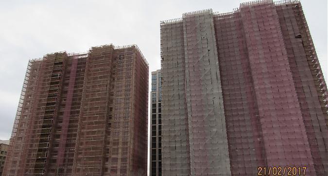 ЖК RedSide (РедСайд), 1-й и 5-й корпуса - вид со стороны улицы Сергея Макеева Квартирный контроль