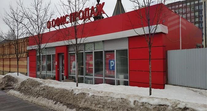 ЖК Орехово-Борисово, офис продаж, вид с Каширского ш., фото 1 Квартирный контроль