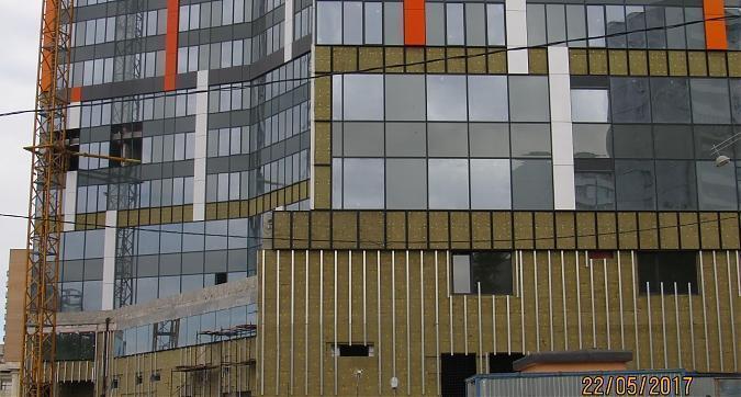 ЖК Мосфильмовская (Штаб-Квартира на Мосфильмовской) -  вид с Мосфильмовской улицы Квартирный контроль