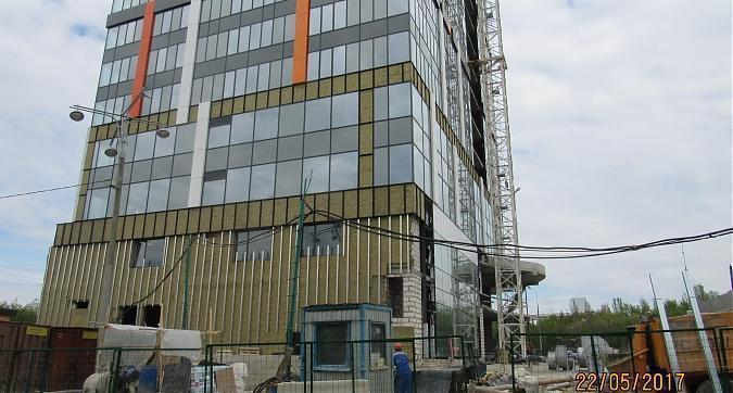 ЖК Мосфильмовская (Штаб-Квартира на Мосфильмовской) -  вид с Мосфильмовской улицы Квартирный контроль
