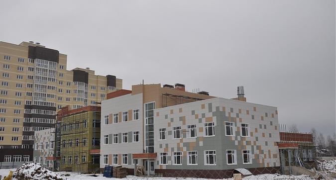 ЖК Полет, детский сад, вид со строительной площадки, фото 2 Квартирный контроль
