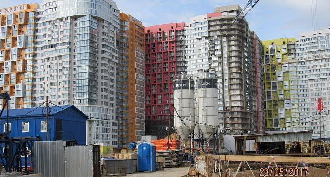 ЖК Крылатский - вид с Рублевского шоссе на 1-й и 2-й корпуса Квартирный контроль