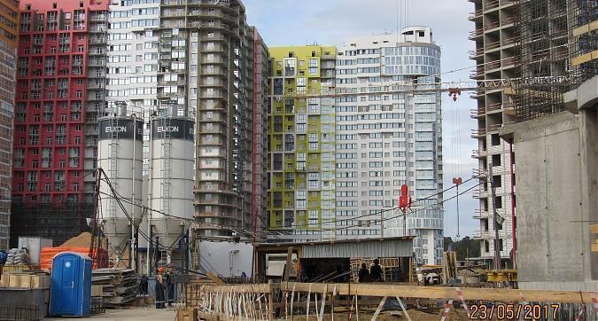 ЖК Крылатский - вид с Рублевского шоссе на 2-й и 3-й корпуса Квартирный контроль