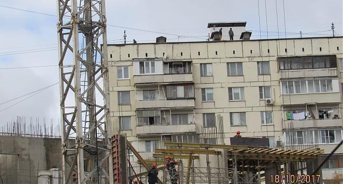 ЖК Свой - монолитные работы, вид с Гродненской улицы, фото 3 Квартирный контроль