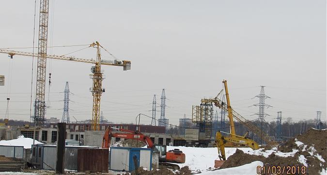 ЖК Измайловский лес (ЖК Озерный) - вид на корпус 2.4 с улицы станция стройка, фото 2 Квартирный контроль