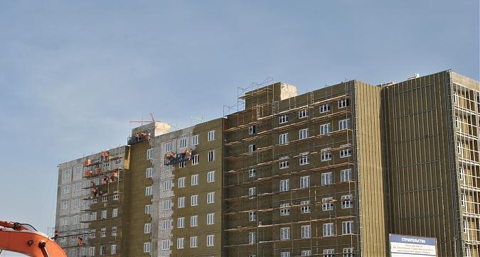 ЖК Красногорский -  корпус 19, идет работа по утеплению фасада Квартирный контроль